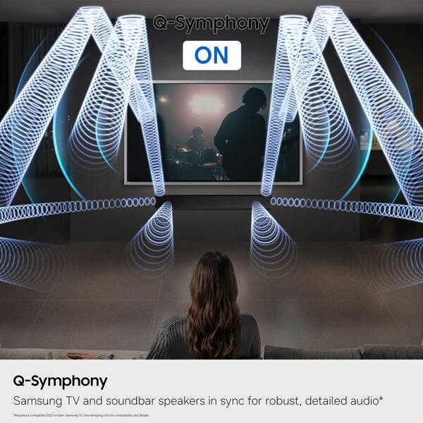 Samsung 49 in. 7.1.2 Channel All in One Soundbar HW-QS90H/ZA - The