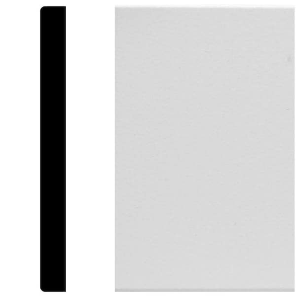 8825 15/32 in. x 5 1/2 in. x 96 in. Primed MDF Baseboard Moulding (1-Piece − 8 Total Linear Feet)