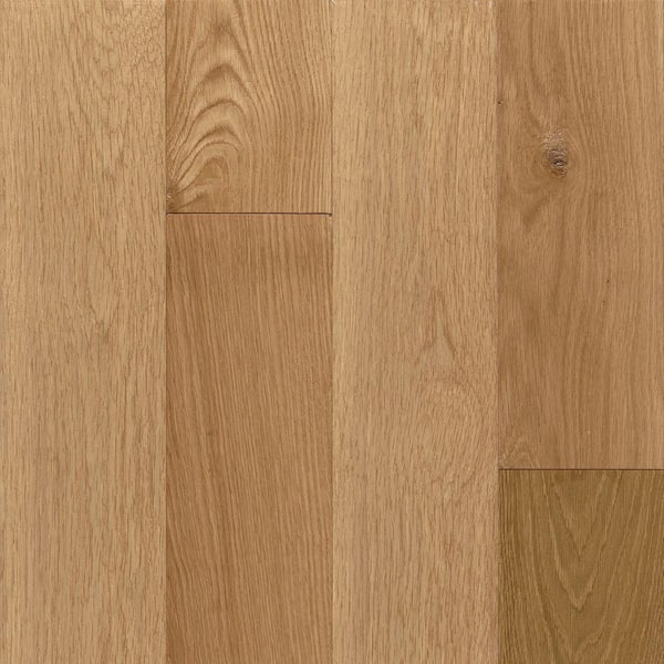 Bruce American Vintage Scraped Natural White Oak 3/4 in. T x 5 in. W x Varying L Solid Hardwood Flooring (23.5 sq. ft. / case)