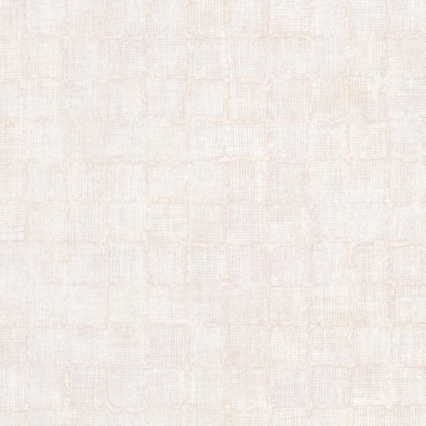 Advantage Blocks Checkered White Non Pasted Non Woven Wallpaper Sample