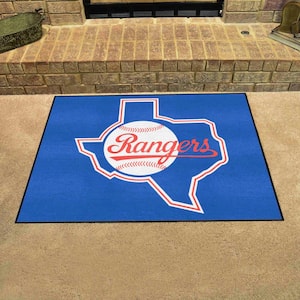 Texas Rangers All-Star Rug - 34 in. x 42.5 in.