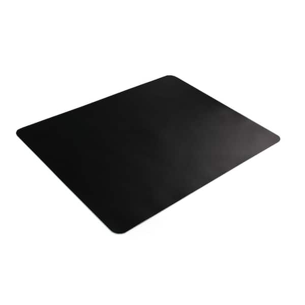 Desktex Black Vinyl Rectangular Desk Pad-19 in. x 24 in.