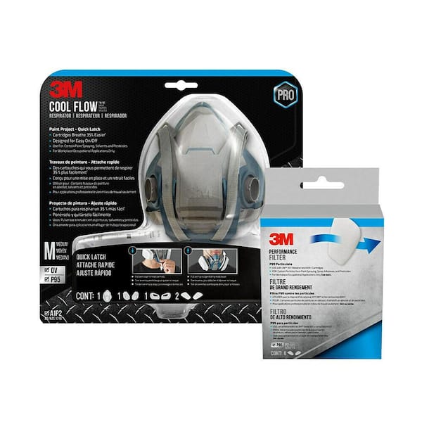 3M Quick Latch (SZ M) Plus P95 Cart