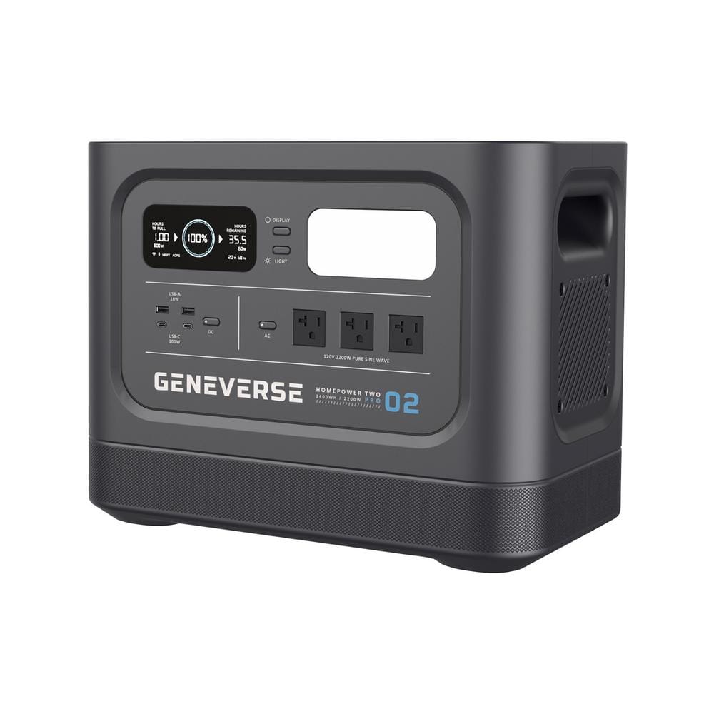 HomePower Pro Backup Battery Power Station (Two Pro)