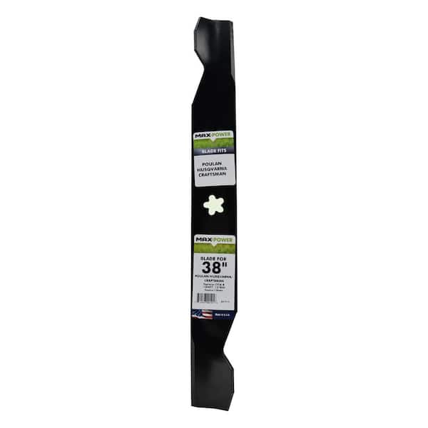 Mower Blade for 38 in. Cut Craftsman, Husqvarna, Poulan Mowers Replaces OEM #'s 127842, 138497, 532138497, 532127842