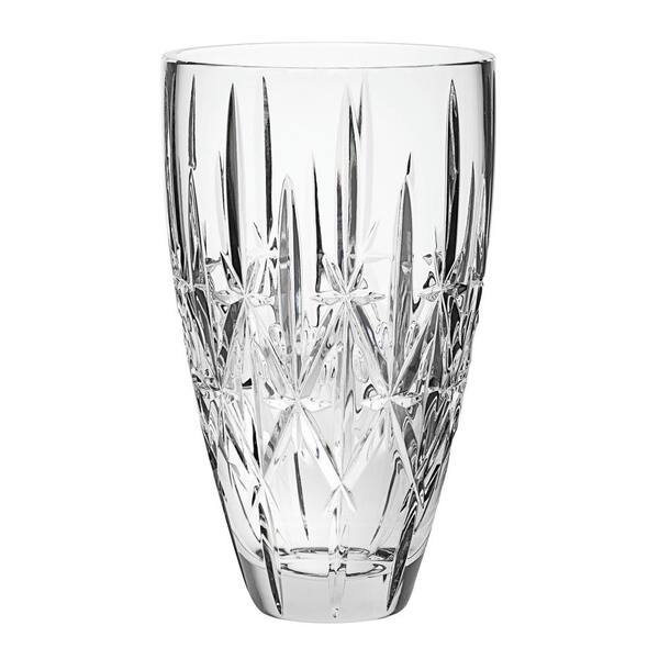 Clear Crystalline 9 Marquis By Waterford Rainfall Vase 