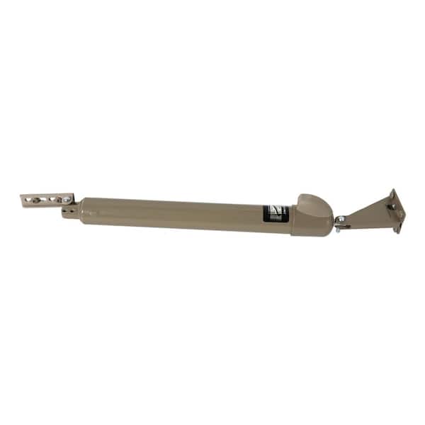 Greenstar Touch'n Hold Smooth Single Kit (Sandstone) - Standard Duty Pneumatic Door Closer for Storm and Screen Doors