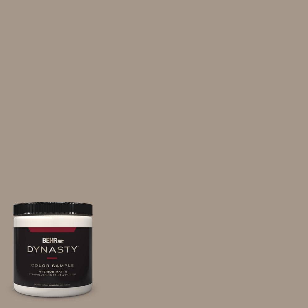 BEHR DYNASTY 8 oz. N2204 Shiitake OneCoat Hide Matte StainBlocking