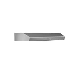 Breeze II 30 in. 400 CFM Convertible Under Cabinet Range Hood with LED Lights in Stainless Steel