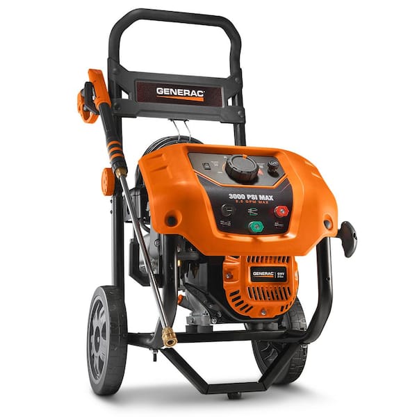 Generac 3000 PSI 2.5 GPM Gas Variable Pressure Washer