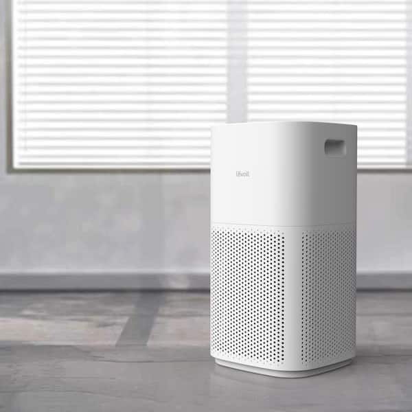 Levoit True HEPA Air Purifier LV-H135 for Large Rooms, Allergies and  Asthma, Smart Auto Mode, White 