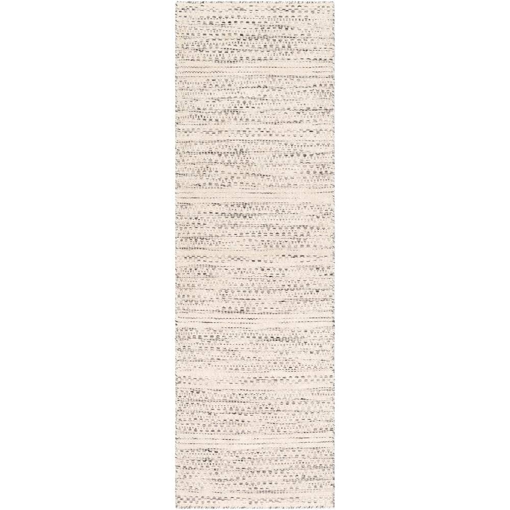 Lawrence Cream/Black 3 ft. x 8 ft. Oriental Indoor Runner Area Rug price history on PriceWatchPro
