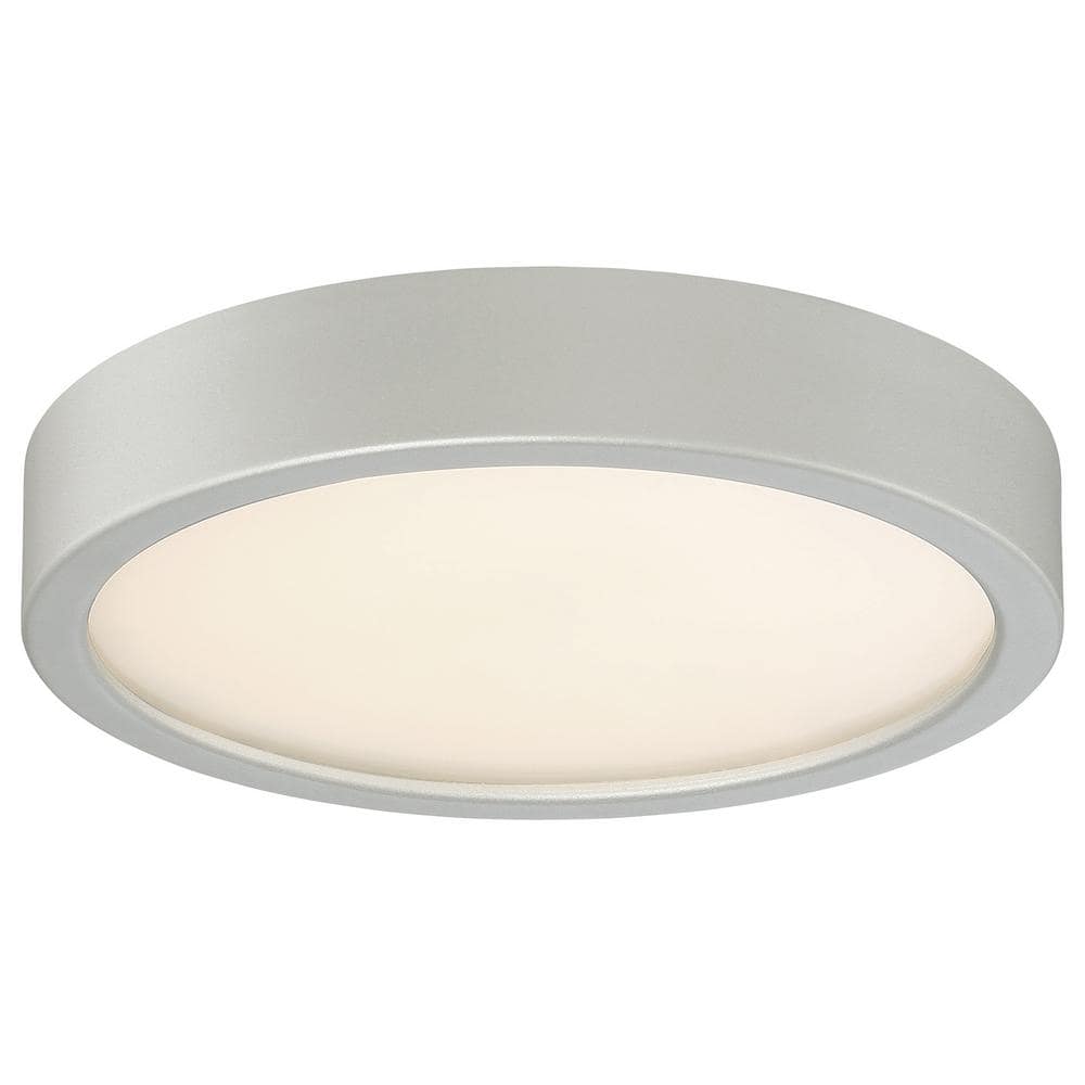 60-Watt Equivalent Silver Integrated LED Flush Mount price history on PriceWatchPro