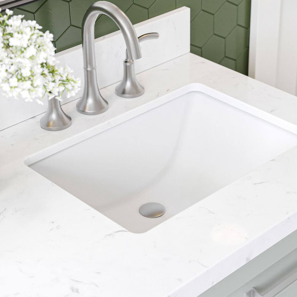 Monroe 66" Light Gray Wood Double Sink Vanity with Carrara Quartz Top