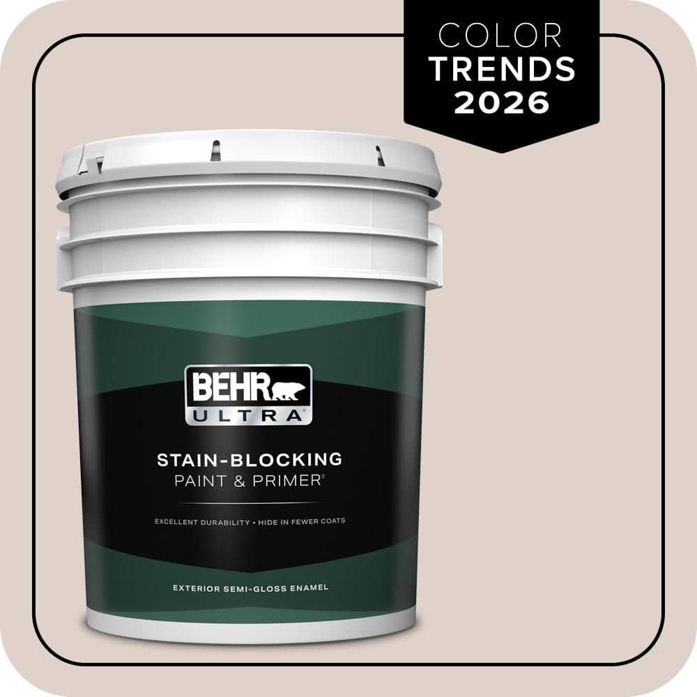 5 gal. #N150-1 Mocha Ice Semi-Gloss Enamel Exterior Paint & Primer price history on PriceWatchPro