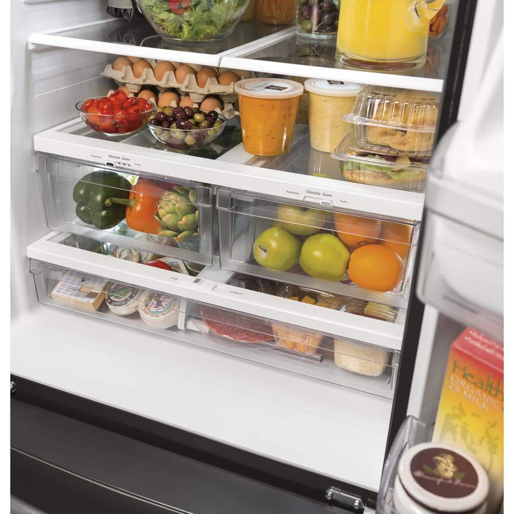 Stainless Steel 33" French Door Refrigerator with Ice Maker
