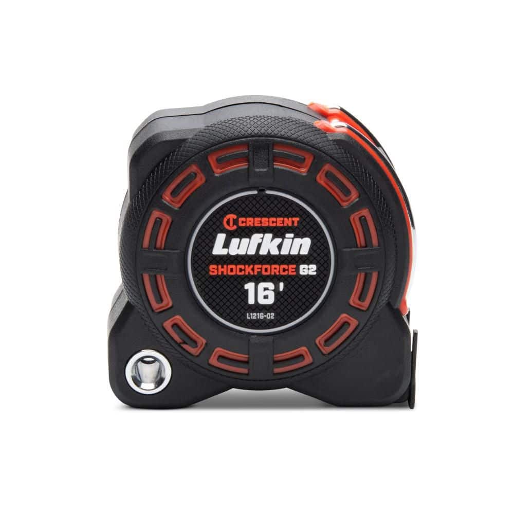 Crescent 1-1/4 in. x 16 ft. SHOCKFORCE G2 Tape Measure L1216-02