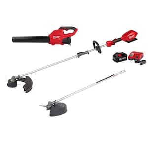 M18 FUEL 18V Lithium-Ion Brushless Cordless Electric String Trimmer/Blower Combo Kit w/Brush Cutter (3-Tool)