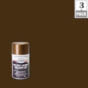 3 oz. Bronze Lacquer Spray Paint (3-Pack)