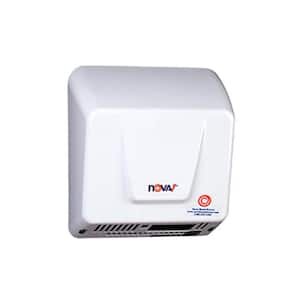 Nova 1 Automatic Hand Dryer, Surface Mount, Universal Voltage - Die Cast Aluminum, White Epoxy Cover