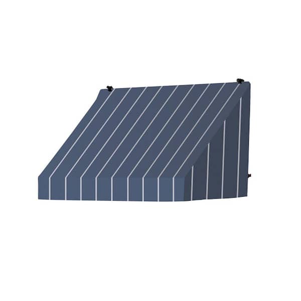 Awnings in a Box 4 ft. Classic Fixed Awnings in a Box Replacement Cover in Tuxedo