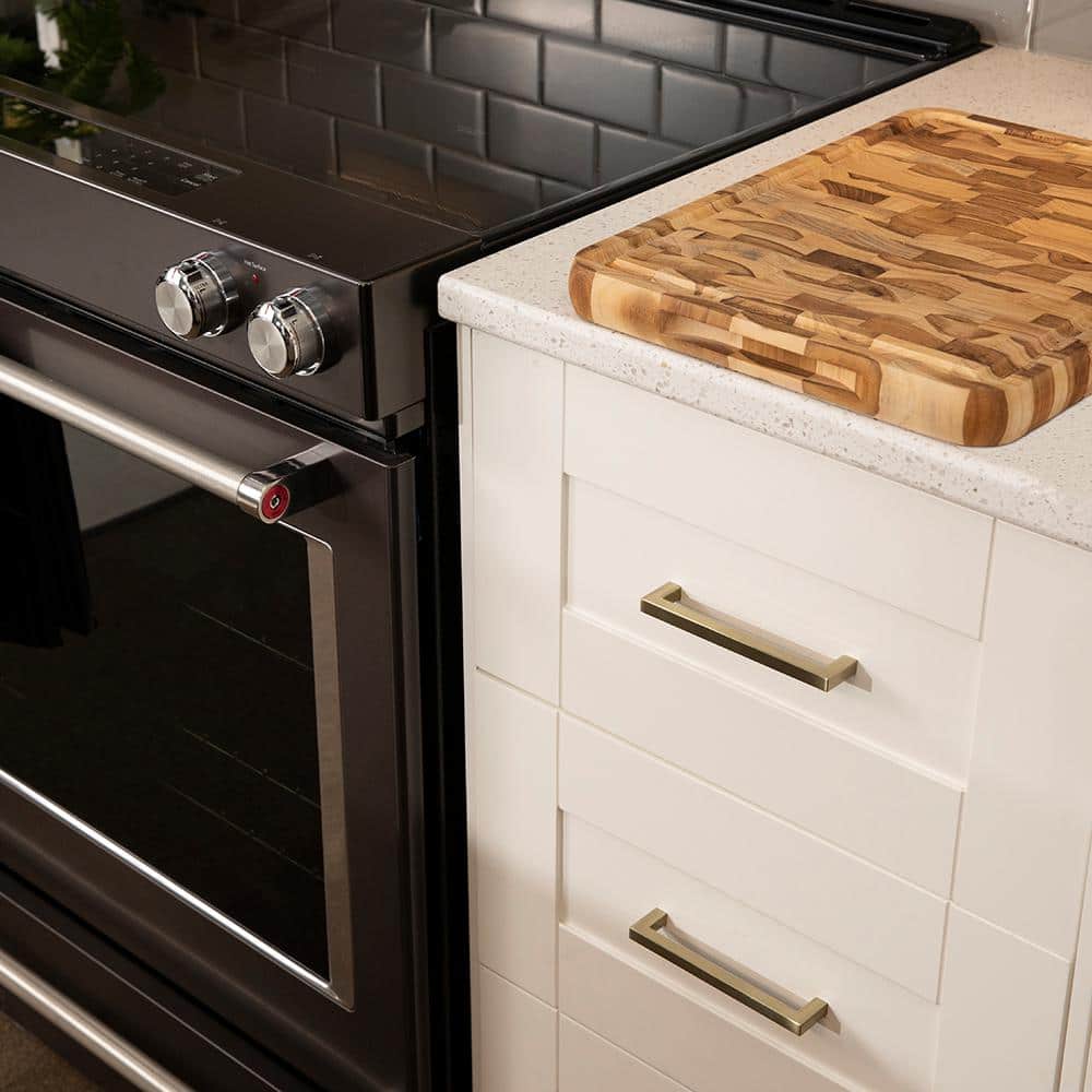 Elusive Golden Nickel Modern Cabinet Handle with Mounting Hardware