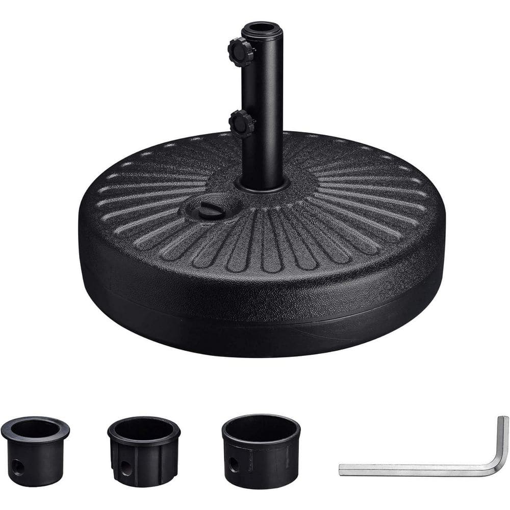 62 lb. Filling Capacity Outdoor Patio Umbrella Base Stand 20 in. (D1 7/8 in