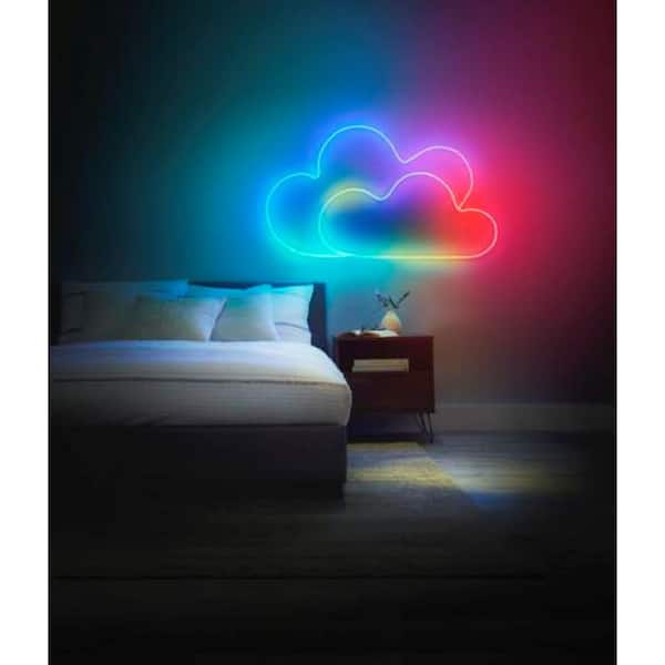 Night Light for Kids – LED Soft Light for Nursery Bed, AAA Battery Operated  or Direct USB Charge – Lamp for Boy and Girl Children Bedroom, Perfect