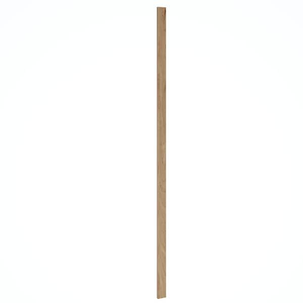 QuickShip Cottage 3 in. W x 96 in. H x 0.75 in. D Canopy Cabinet Tall Filler