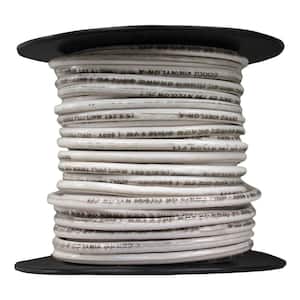100 ft. 14 Gauge White Stranded Copper THHN Wire