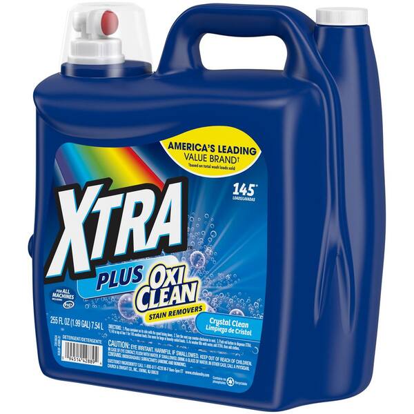 Reᖴa CLEAR Xtra 255 oz. Crystal Clean Liquid Laundry Detergent Plus 42889