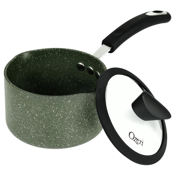 Ozeri Stone Earth 12-in Aluminum Cooking Pan with Lid in the Cooking Pans &  Skillets department at