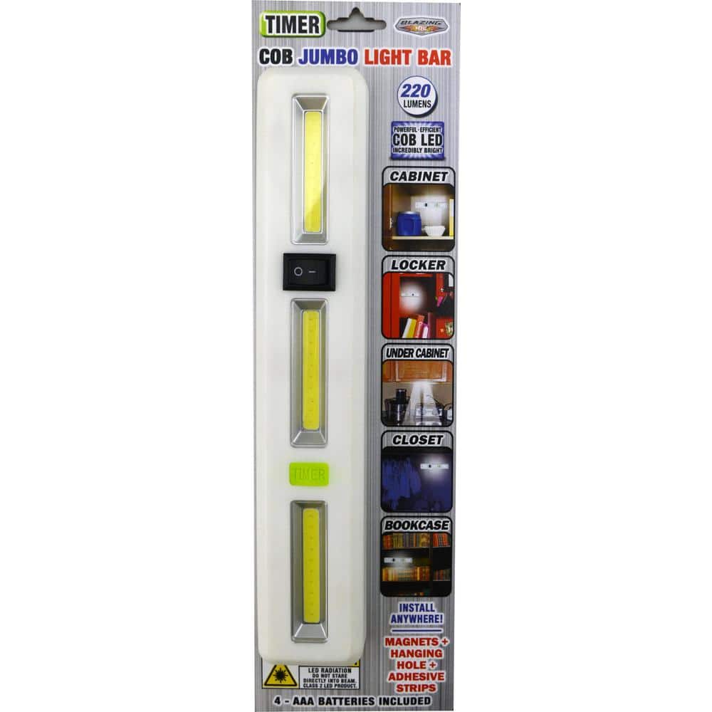 Blazing LEDz COB Jumbo Timer Light Bar (4-Pack) 702666 - The Home