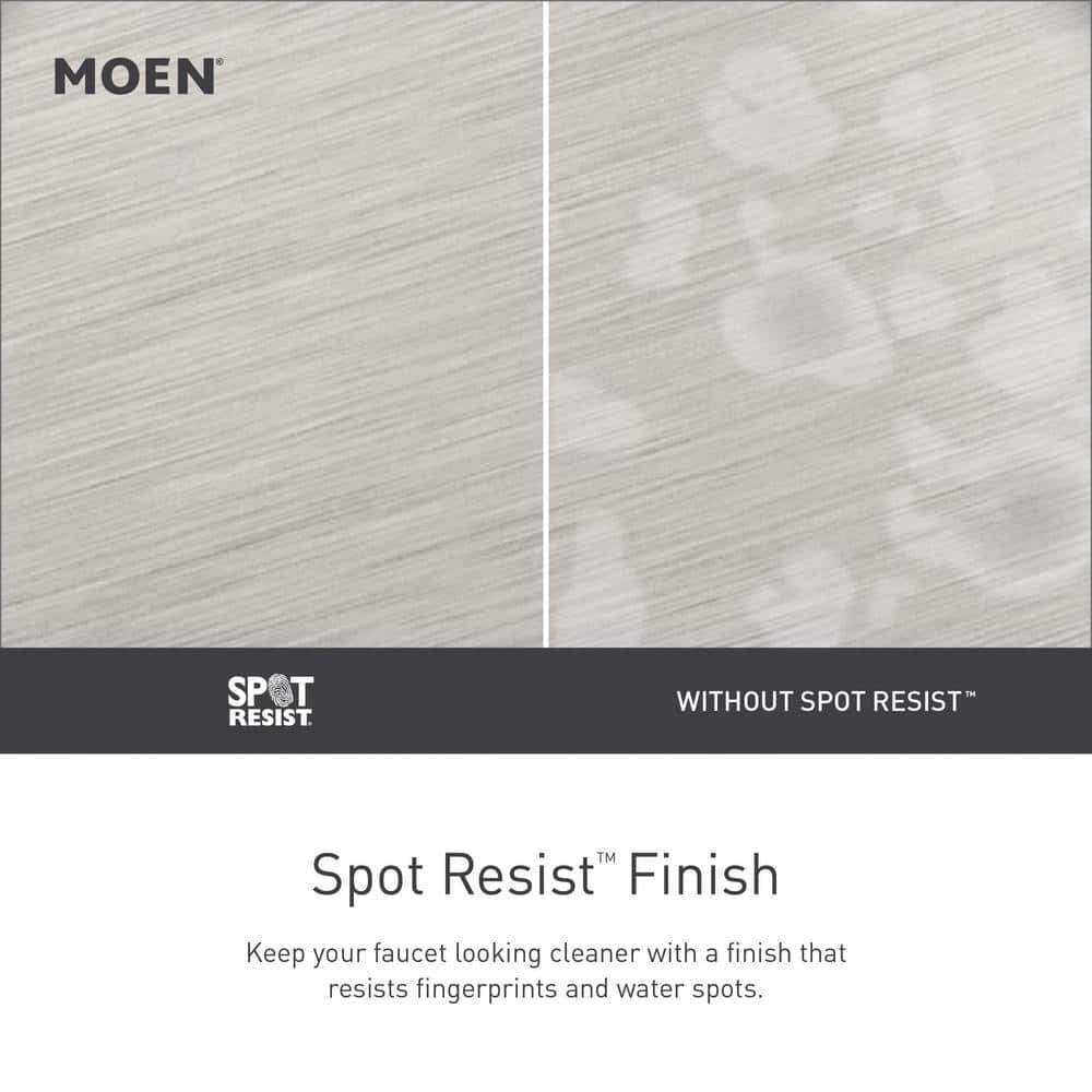 Spot Resist Nickel Modern Single Handle Bathroom Faucet