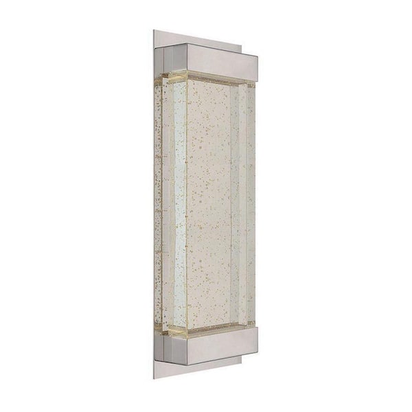 WAC Lighting Mythical 18 in. Polished Nickel LED Vanity Light Bar and Wall Sconce, 3000K