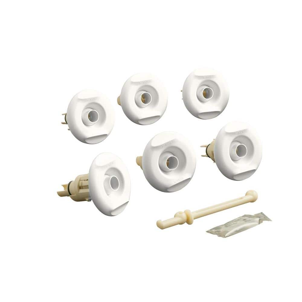 Flexjet Whirlpool Trim Kit in White
