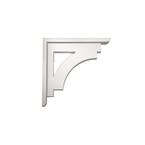25 in. x 4 in. x 25 in. Polyurethane Bracket Moulding