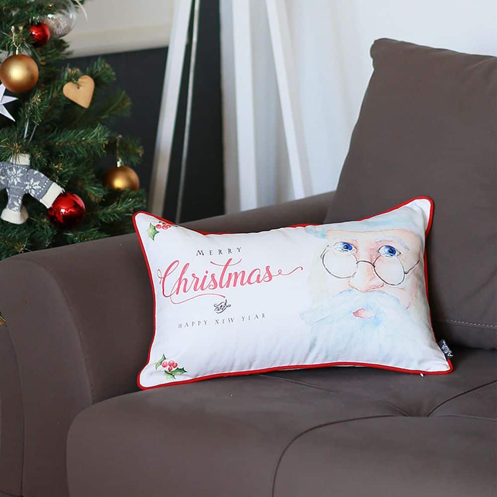 Pink Christmas Pillow Covers Snowflakes Pillowcase Pink Theme Pillowslip  For Bed Couch Winter Cushion Case New