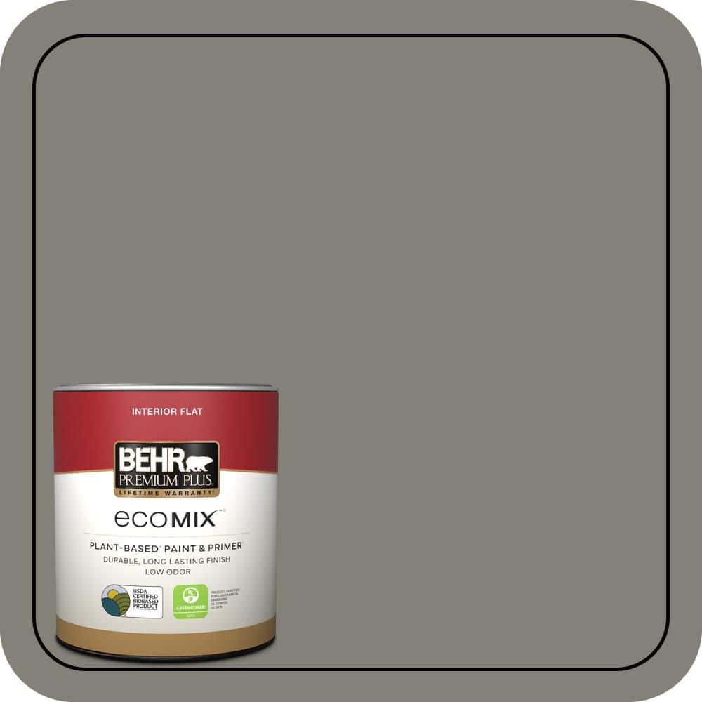 1 qt. #N360-5A Wood Ash Flat EcoMix Plant-Based Interior Paint & Primer price history on PriceWatchPro