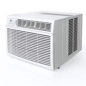 23,000 BTU 20-230-Volt Heat and Cool Window Air Conditioner with Remote in White