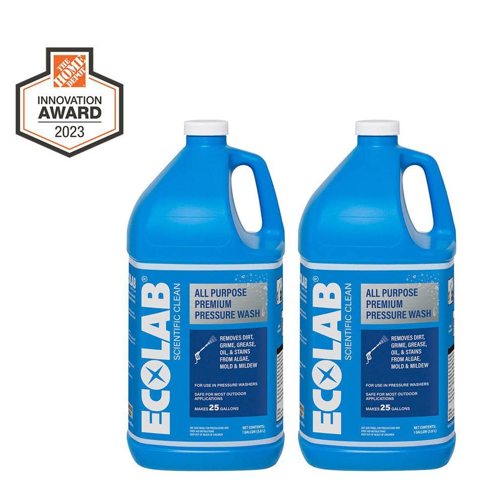 1 Gal. All Purpose Premium Pressure Wash Concentrate, Removes Stains on Pat