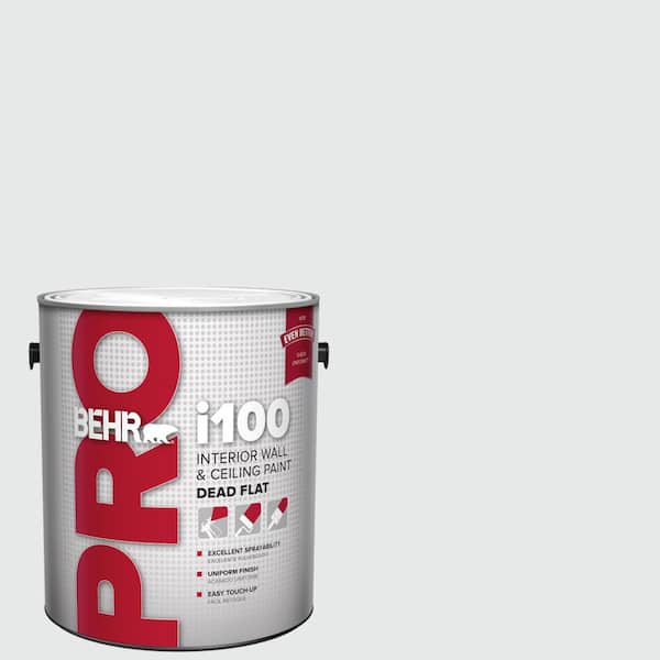 1 gal. #PR-W10 Swirling Water Dead Flat Interior Paint