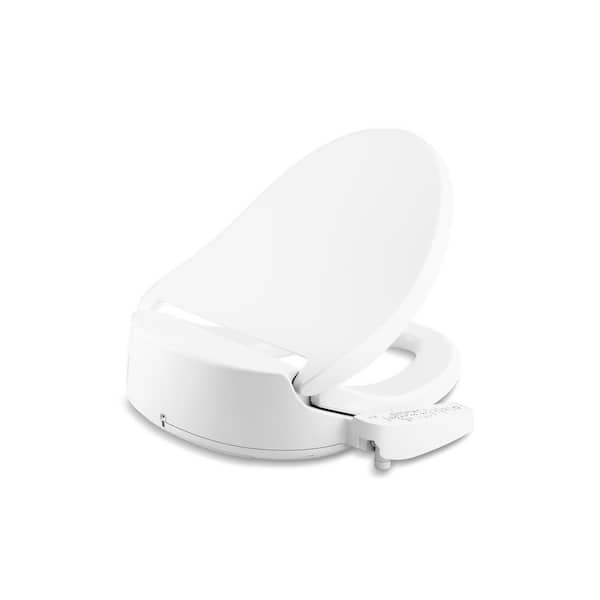 Pure Wash E580 Elongated Electric Bidet Seat in White