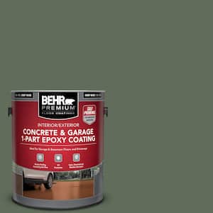 1 gal. #PPU11-01 Royal Orchard Self-Priming 1-Part Epoxy Satin Interior/Exterior Concrete and Garage Floor Paint