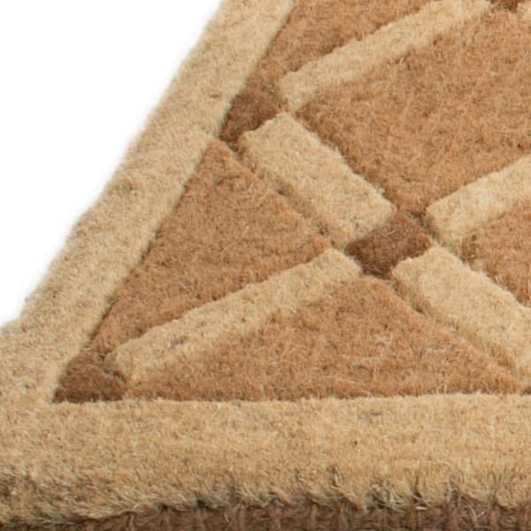 47 in. x 18 in. Brown Coir Outdoor Door Mat