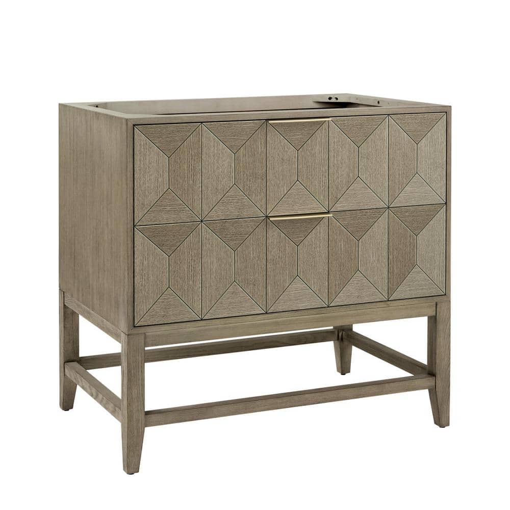 James Martin Vanities Emmeline 36.0 in. W x 23.5 in. D x 36.0 in. H ...