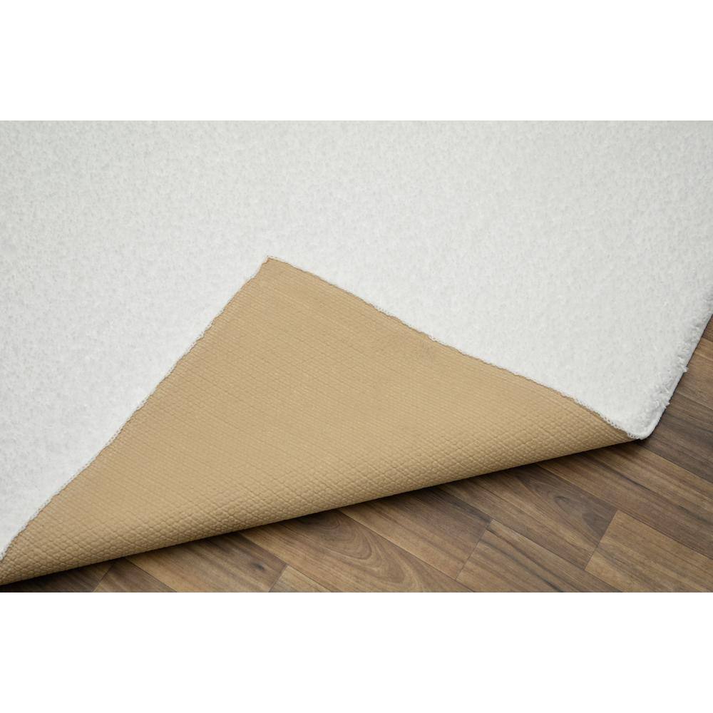 White Tufted Shag 9' x 12' Stain-Resistant Area Rug