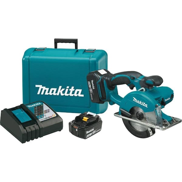 Makita 18-Volt LXT Lithium-Ion Cordless 5-3/8 in. Metal Cutting Saw Kit