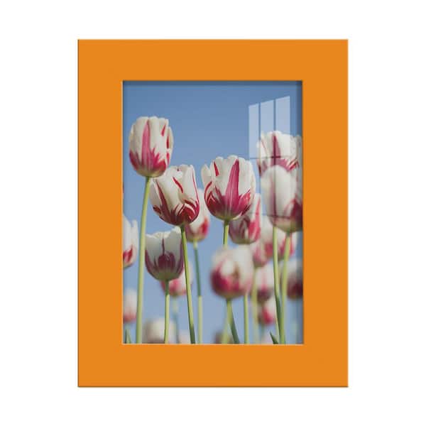 Wexford Home Modern 3.5in. x 5in. Orange Picture Frame
