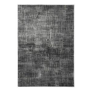 Bernadette Grey 8 ft. x 13 ft. Striped Polypropylene Area Rug
